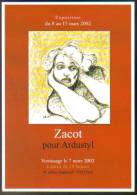 Carte Postale : Zacot Pour Ardustyl - Exposition, Vernissage (Maison De La Dorure) - Zacot, Fernand