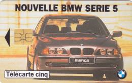 TELECARTE BMW SERIE 5 (BMW 528i)  @ 12/95 - 9000 Ex - Auto Voiture - 5 Einheiten