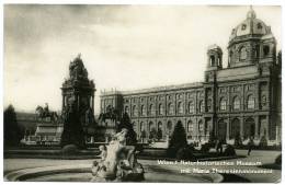 AUTRICHE : WIEN I - NATURHISTORISCHES MUSEUM MIT MARIA THERESIENMONUMENT / ADDRESS - SOUTHGATE, QUEEN ELIZABETH'S DRIVE - Musea