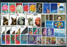 1970-1980: 100 Timbres Différents - Lotes & Colecciones