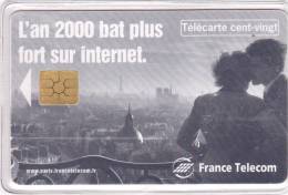 TELECARTE 120 U @ FRANCE TELECOM RASPAIL - L'an 2000 Sur Internet @  01/2000 - 1000 Ex - 120 Unidades