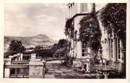 BEN LOMOND FROM FOREST HILLS HOTEL - ABERFOYLE - REAL PHOTO POSTCARD - Perthshire