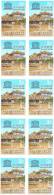 Ryukyu Islands 1966 UNESCO 20th Anniversary Blk Of 10 MNH - Riukiu-eilanden