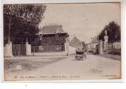 95 Env. De Meulan - VIGNY - Entrée Du Pays - Le Comté - Animé Voiture , Camion De Dos ; Grilles Du Château - Klein N° 23 - Vigny