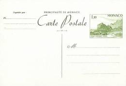 MONACO : Entier Postal Neuf : PALAIS PRINCIER. - Postal Stationery