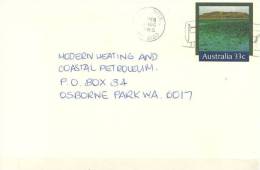 AUSTRALIE. Hoskyn Island Dans La Grande Barriere De Corail (Queensland) Un Entier Postal 1985 - Iles