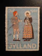 Jul 1960 JYLLAND Pipe Pipa Tabac Tobacco Tabaco Tabak Smoking Health Sante Vignette Poster Stamp Label Viñeta - Tabacco