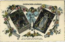 Oostakker - Lourdes     (  Carte A Système - Images Complet ) - Other & Unclassified