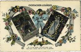 Oostakker - Lourdes     (  Carte A Système - Images Complet ) - Andere & Zonder Classificatie