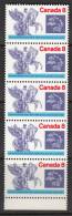 Canada 1974 UPU Error, Ghost Print, Sc# 648i, 648II - Variétés Et Curiosités