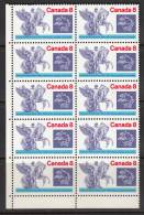 Canada 1974 UPU Error, Ghost Print, Sc# 648i, 648ii - Errors, Freaks & Oddities (EFO)