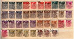 Timbre Italie Lot 11. 38 Timbres Oblitérés "Monnaie Syracusaine". Cote > 5.70 € - Other & Unclassified