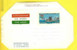 1976 - ITALIA - AEROGRAMMA  ITALIA 76  # A.6 - Posta Aerea