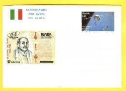 1992 - ITALIA - AEROGRAMMA SATELLITE TETHERED   # A.26 NUOVO - Airmail