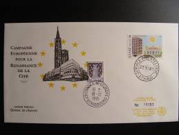 GRECE GRIECHENLAND GREECE  CONSEIL DE L´EUROPE  FDC TIRAGE LIMITE 200 Ex. - FDC