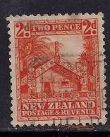 NEW ZEALAND 1935 - 36 KGV 2d ORANGE USED STAMP SG 559...( B396 ) - Used Stamps