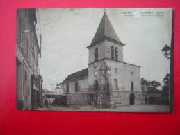 CPA OU CPSM  78 CARRIERES SUR SEINE  EGLISE ANCIENNE ?? CARRIERES ST DENIS  VOYAGEE - Carrières-sur-Seine