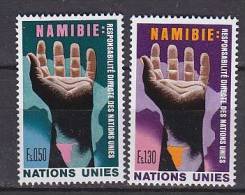 H0486 - UNO ONU GENEVE N°52/53 ** NAMIBIE - Unused Stamps