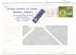 VER1892 - PORTOGALLO , Lettera Commerciale Per L' Italia. Rotary - Storia Postale