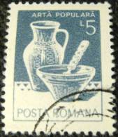 Romania 1982 Popular Art And Crafts 5l - Used - Gebruikt