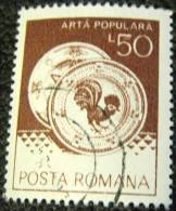 Romania 1982 Popular Art And Crafts 50l - Used - Gebruikt