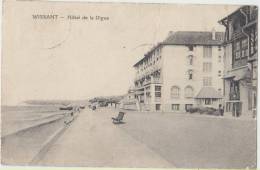 Cpa   62 Pas De Calais Wissant L Hotel De La Digue - Wissant