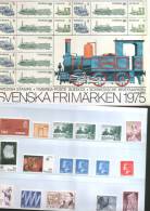 Svezia Sweden  Schweden Suede 1975 Annata Completa Year Set  Complete Set ** MNH - Años Completos