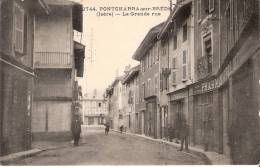 Delcampe - 38 MONTCHARRA SUR BREDA La Grande Rue - Pontcharra