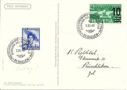 1940 Tag Der Briefmarke 30Rp. FDC Gestempelt!! - Cartas & Documentos