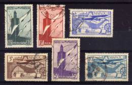 Morocco - 1939 - Airmails (Part Set) - Used - Poste Aérienne