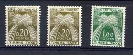 FRANCE 1960 Y&T ** *  T92/T92/T94 - 1960-.... Mint/hinged