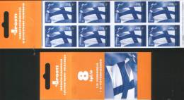 Finlandia Finland 2002 Carnet 8 Stamps Finnish Flag  ** MNH - Carnets