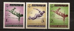 Afghanistan Afghanes 1962 N° 675 / 7 Iso ** Journée Du Professeur, Sport, Athlétisme, Saut à La Perche, Saut En Hauteur - Afghanistan