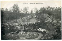 95- Presles ; Sépultures Gallo-Romaine - Presles