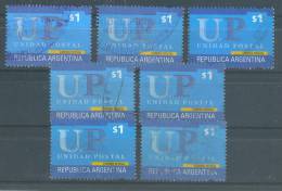 VEND TIMBRES D ´ ARGENTINE , N° 2310E X 7 NUANCES DIFFERENTES !!!! - Used Stamps