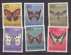 PGL AX022 - YUGOSLAVIE Yv N°966/71 ** ANIMAUX ANIMALS - Unused Stamps