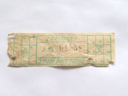 ROMANIA-ITB TROLEYBUS TICKET,3 LEI,1985-1995 PERIOD - Europa