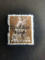 ALLEMAGNE BAVIERE BAYERN N° 66 R.O. Perforé Perforés Perfins Perfin Tres Bien !! 1920 - Prephilately