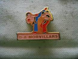Pin´s Club De Boxe De MORVILLARS - Boxe