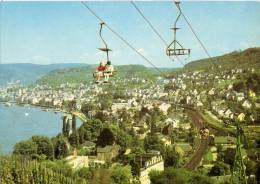 Germany, Boppard, Am Rhein Mit Sesselbahn, Unused Postcard [11918] - Boppard