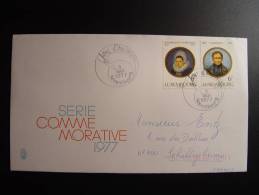 LUXEMBOURG  NOTRE DAME  LOUIS BRAILLE 1977 - Lettres & Documents