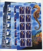 Mint Stamps In Min. Sheets Europa CEPT 2001 From Gibraltar - 2001