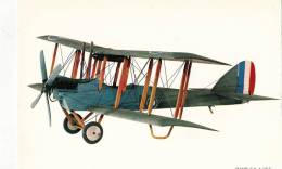 B71782 Trainer DH 6 1917  Avion Airplane  2 Scans - 1914-1918: 1st War