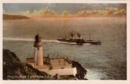 BR37350 Douglas Head Lighthouse  Ship Bateaux    2 Scans - Isola Di Man (dell'uomo)