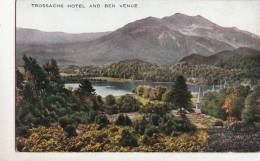 BR37399 Trossachs Hotel And Ben Venue     2 Scans - Stirlingshire