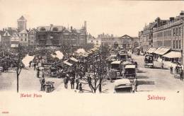 BR37413 Salisbury Market Place  Car Voiture    2 Scans - Salisbury