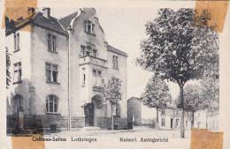 BR37488 Chateau Salins Lothringen      2 Scans - Chateau Salins