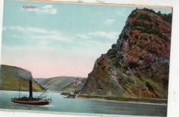 BR37631 Loreley Ship Bateaux    2 Scans - Loreley