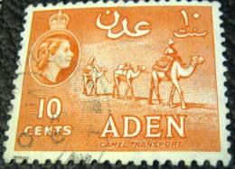 Aden 1953 Camel Transport 10c - Used - Aden (1854-1963)