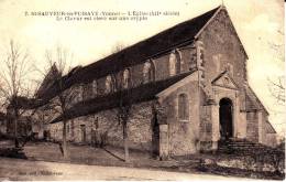 89. Yonne : St Sauveur En Puisaye . L ' église . - Saint Sauveur En Puisaye